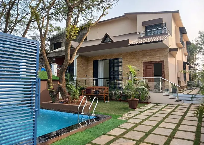 Lavish Villa - 3 Bhk Pool With Lawn Lonavala